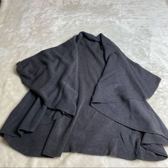 Modcloth Head to Macchiato‎ Knit Draped Circle Sweater Vest Cozy Cardigan OS - Picture 5 of 8